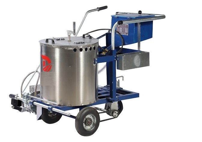 Hot Thermoplastic Road Marking Machine With Professional Paint Material